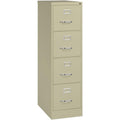 Beige 4-Drawer Metal Letter File Cabinet P1355