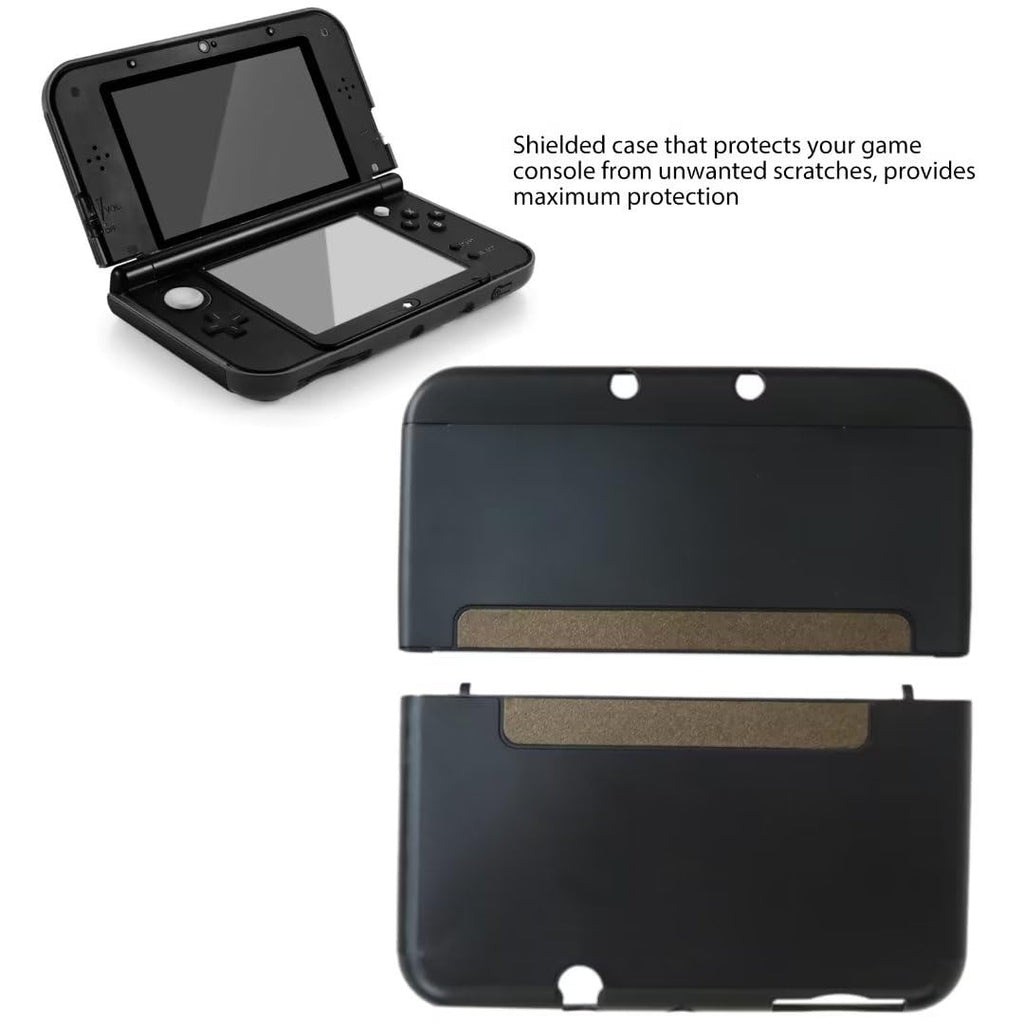Black Shockproof Hard Shell Case for Nintendo 3DS LL XL L71862