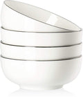 40 oz Off White Porcelain Bowl Set of 4 Y48231