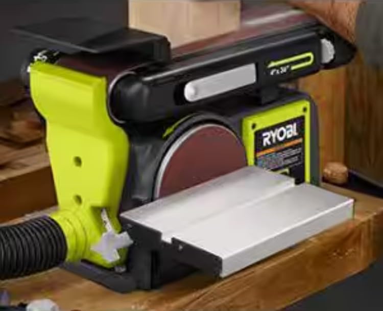 4 in. x 36 in. Belt & 6 in. Disc Corded Benchtop Sander M303