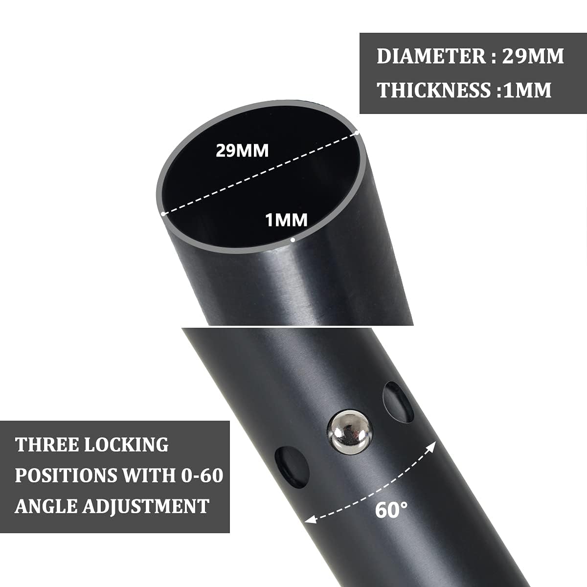 Adjustable Lightweight Kayak Paddle 231cm J314