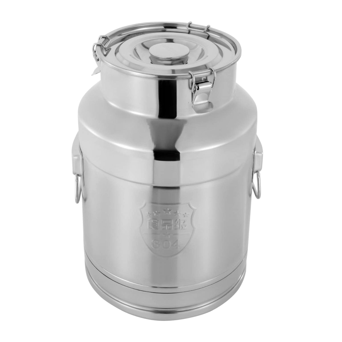 7 Gallon Stainless Steel Milk Can with Sealed Lid Z642760