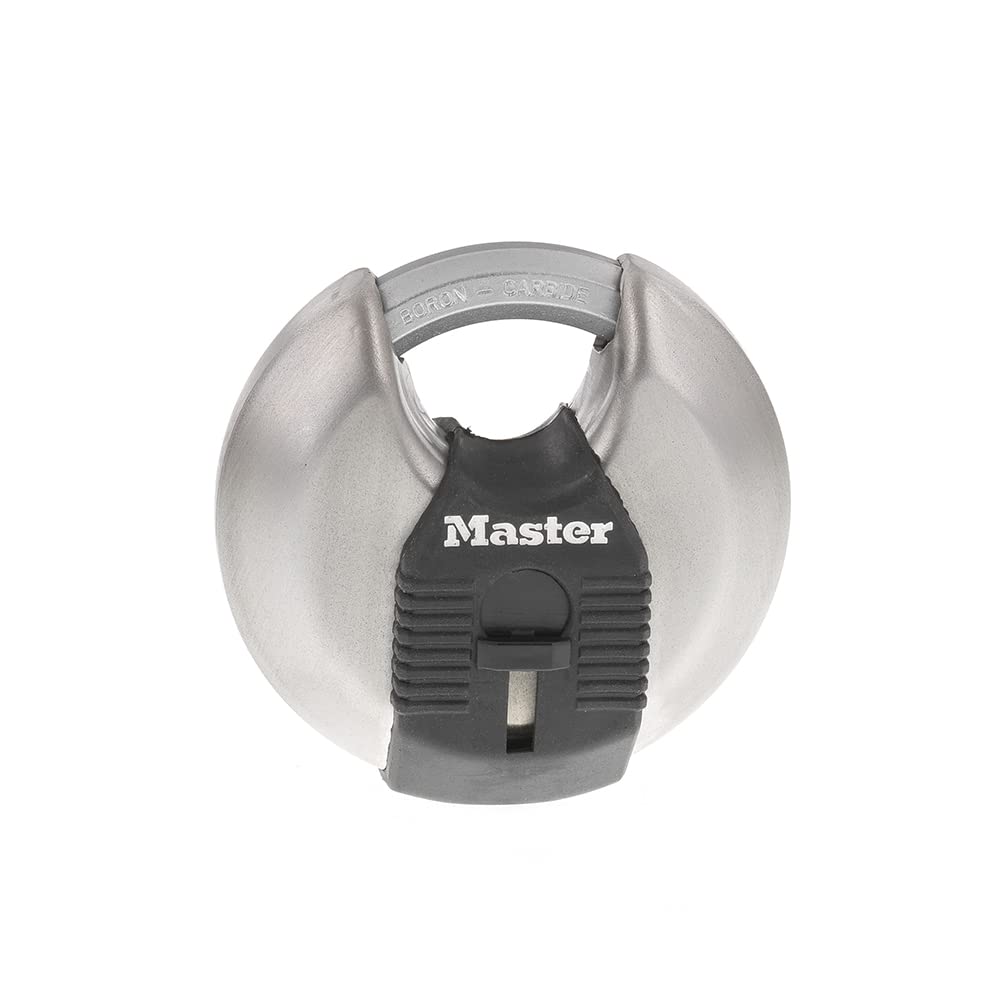 2-3/4-inch Wide Stainless Steel Disc Padlock O70881