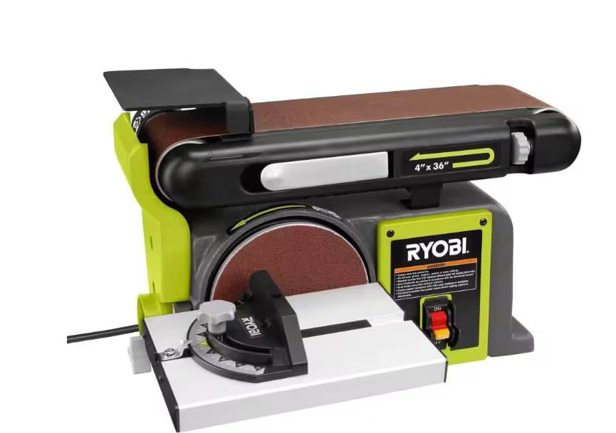 4 in. x 36 in. Belt & 6 in. Disc Corded Benchtop Sander M303