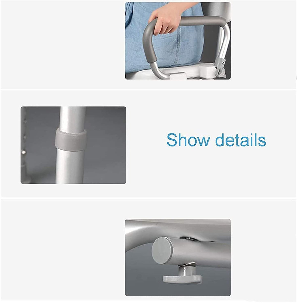 Adjustable Transfer Bench with Removable Back A306804
