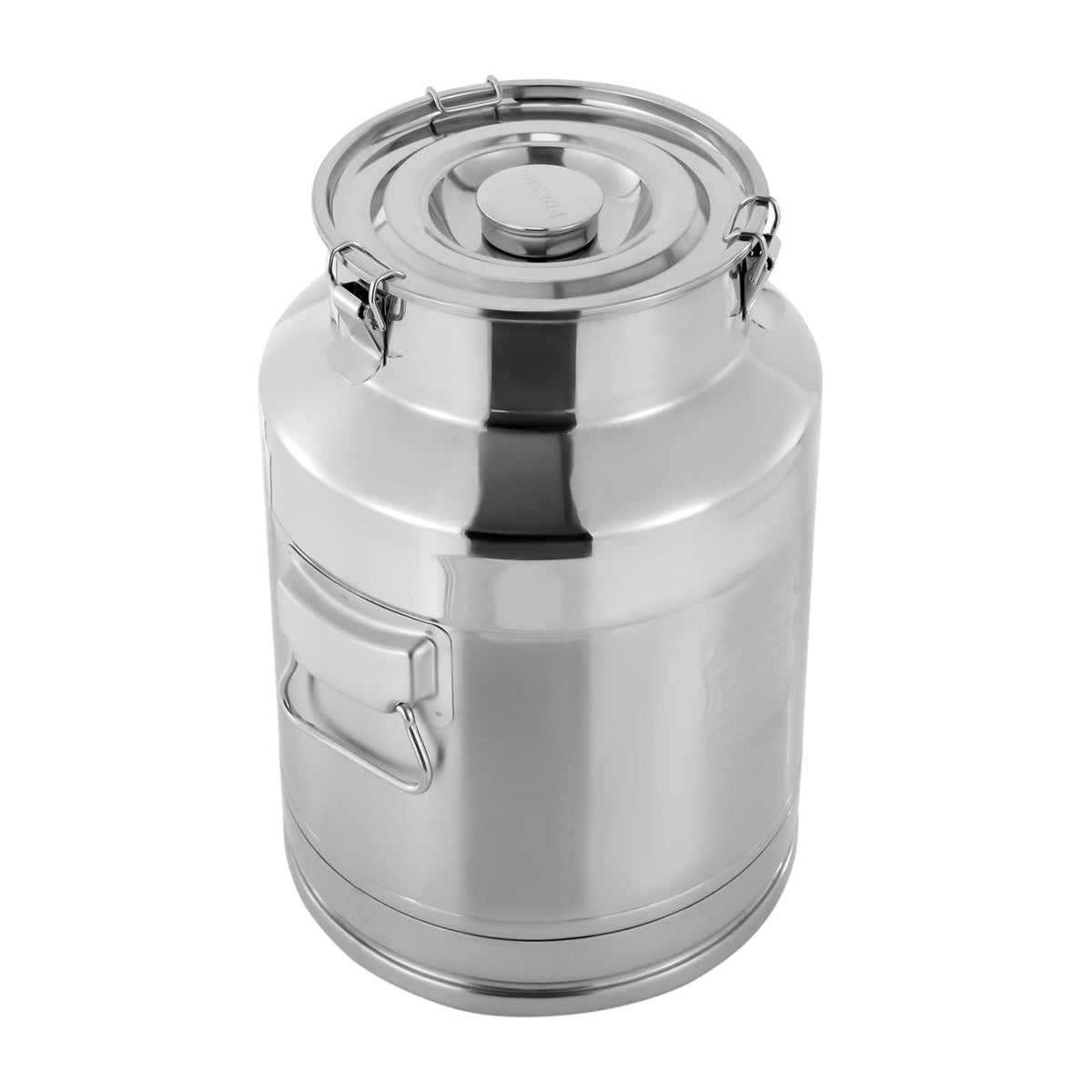 7 Gallon Stainless Steel Milk Can with Sealed Lid Z642760