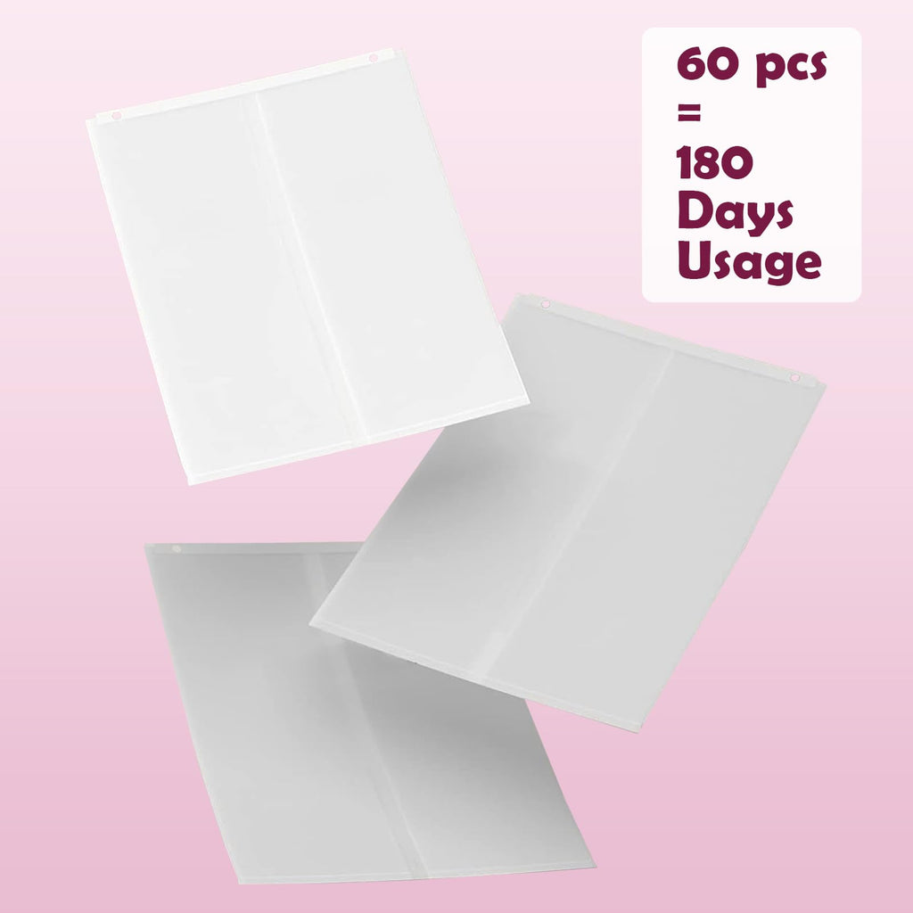 60pcs Cat Litter Box Liners D527926