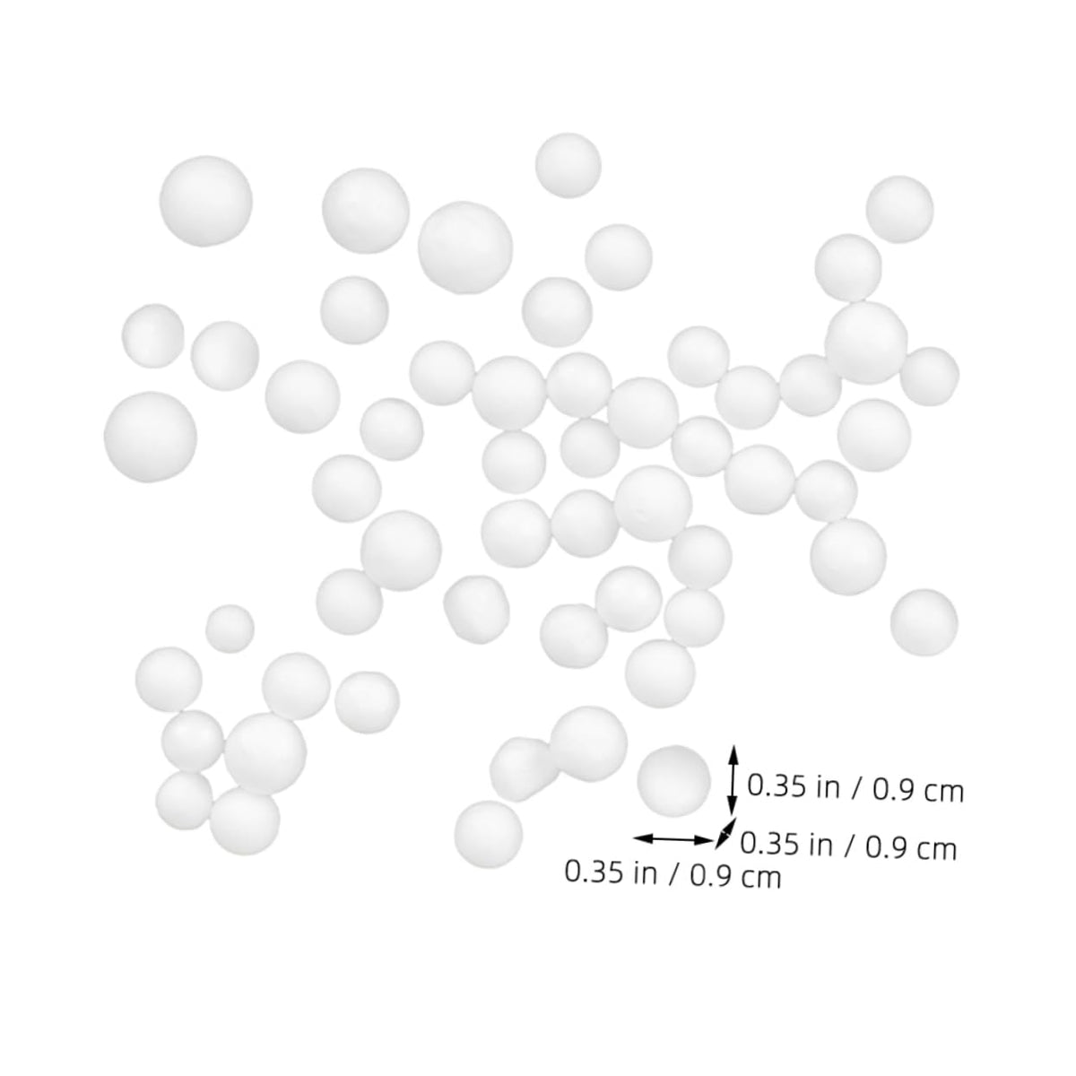White Soft Foam Stuffing Y77832