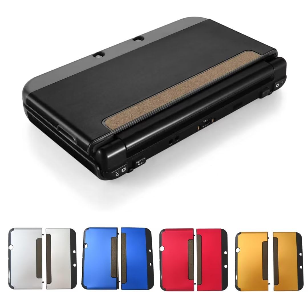 Black Shockproof Hard Shell Case for Nintendo 3DS LL XL L71862