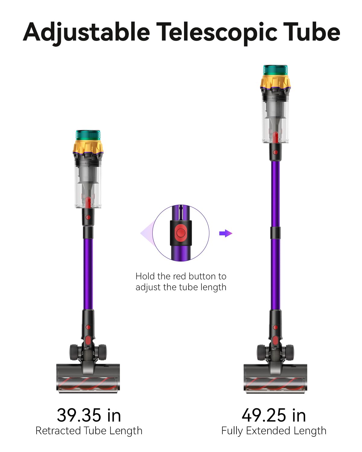 Cordless Stick Vacuum Cleaner 650W 60KPA L6865