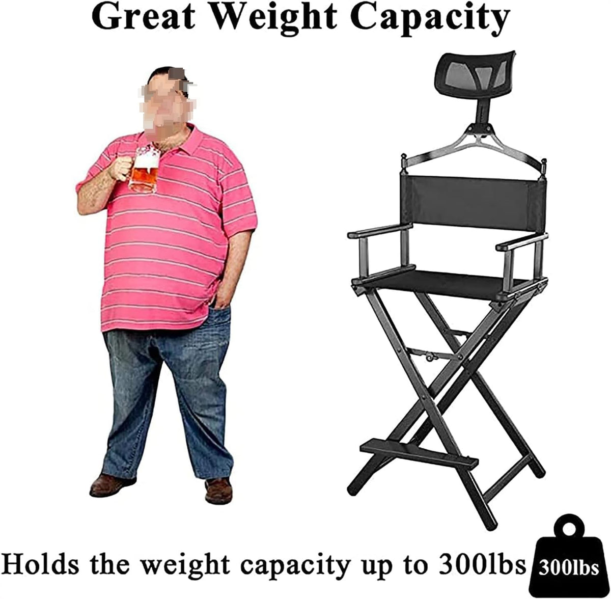 Portable Aluminum Folding Director's Chair H940635