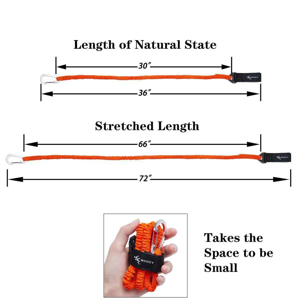 Kayak Paddle Leash Stretchable Coiled Lanyard O352761