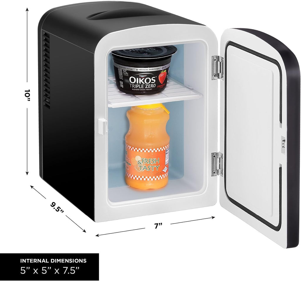 Black Portable Mini Fridge 4-liter P802