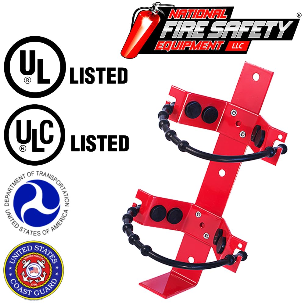 5Lb Heavy Duty Steel Marine Fire Extinguisher Mount P49757