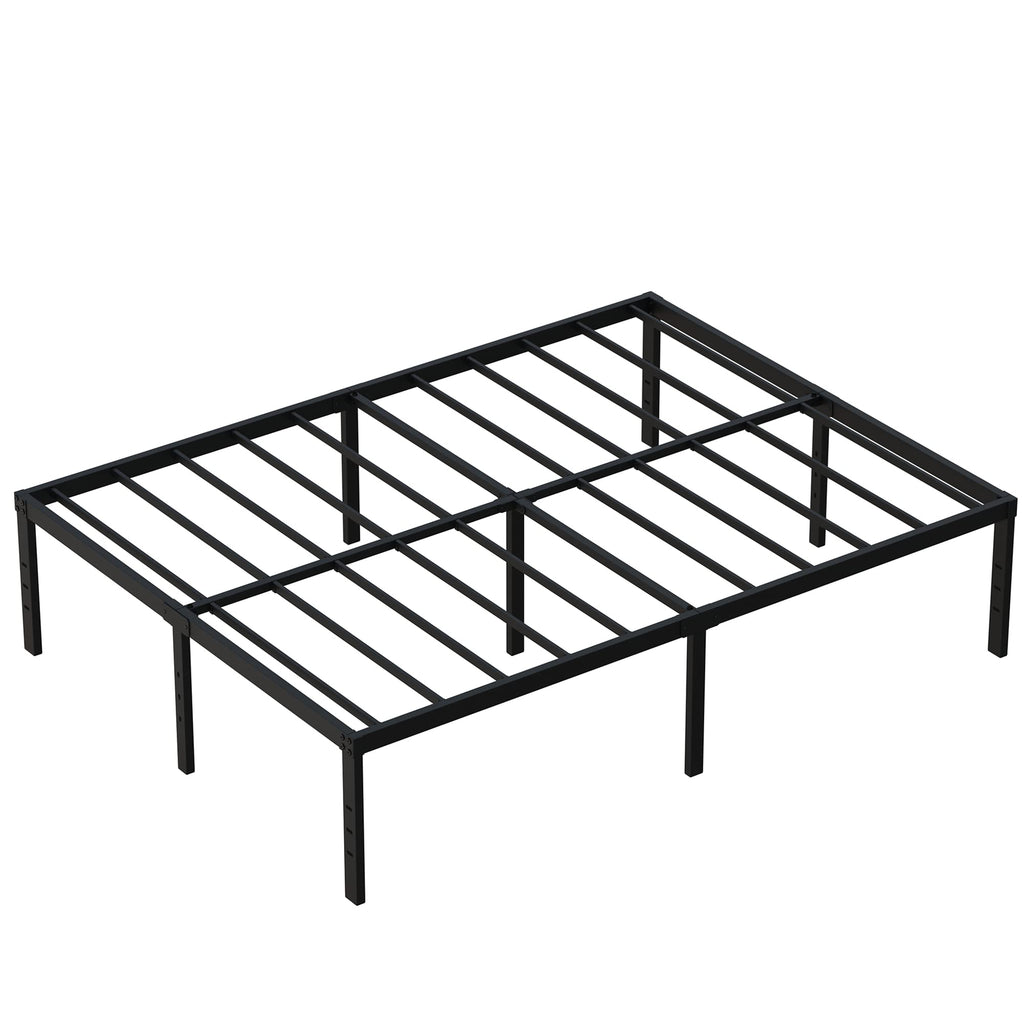 18 Inch High Queen Size Bed Frame with Storage S304771