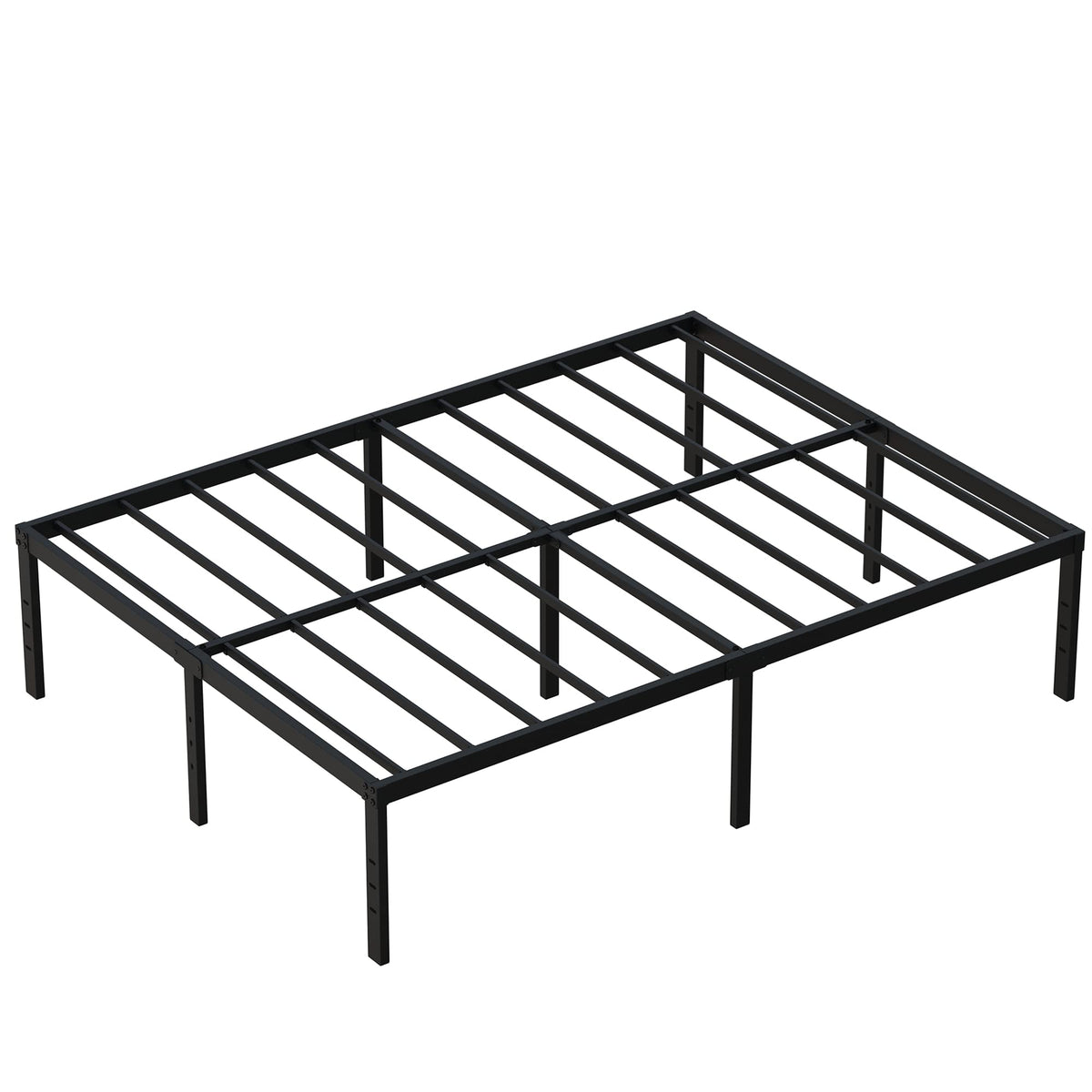 18 Inch High Queen Size Bed Frame with Storage S304771