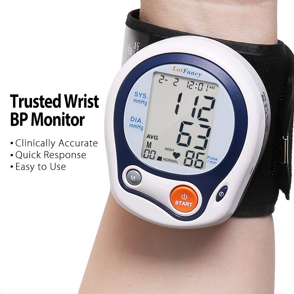 Kids Wrist Blood Pressure Monitor with Carrying Case S695251