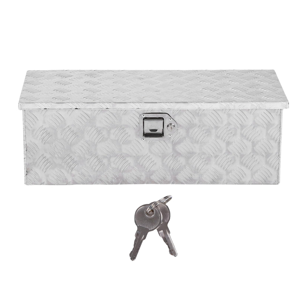 Aluminum Truck Bed Tool Box 30 X 13 X 10 in E8015