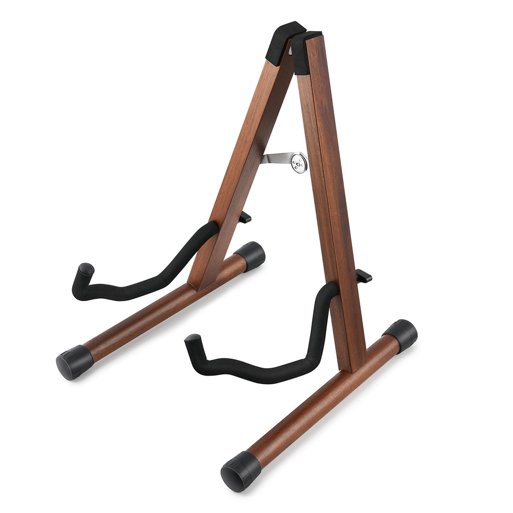 Wooden A Frame Folding Guitar Stand R208365