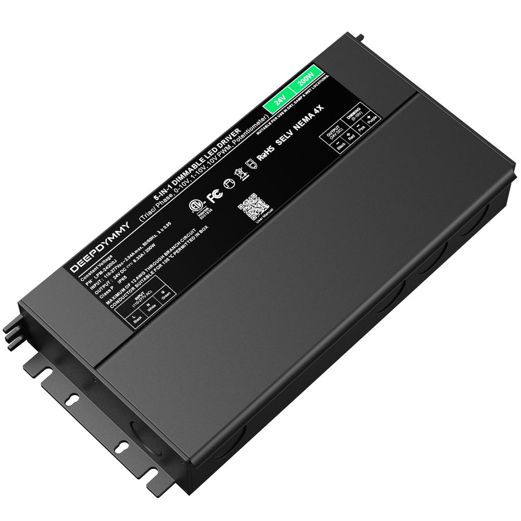 200W 24V Dimmable LED Driver W899