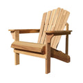 Western Red Cedar Adirondack Chair Q5430