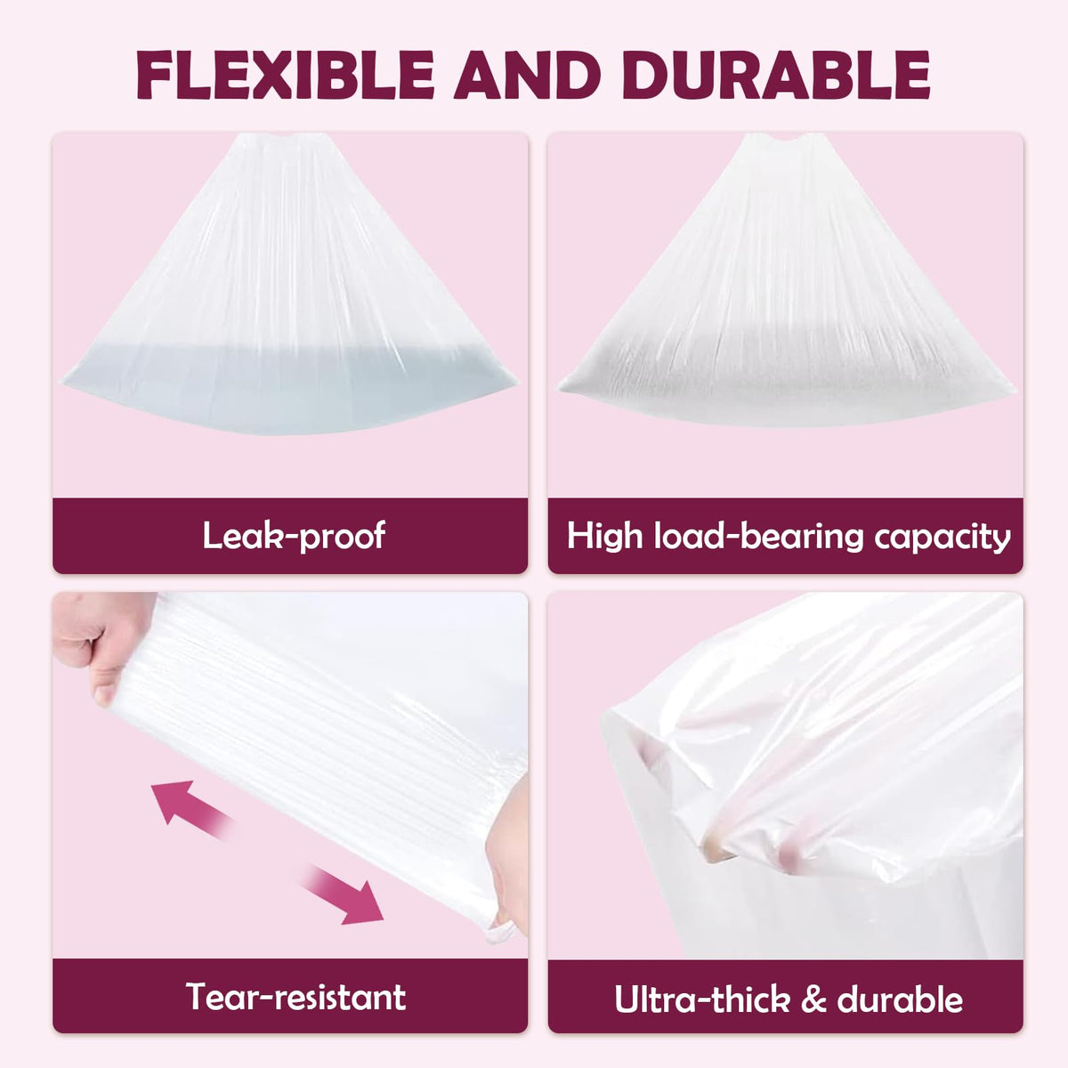 60pcs Cat Litter Box Liners D527926
