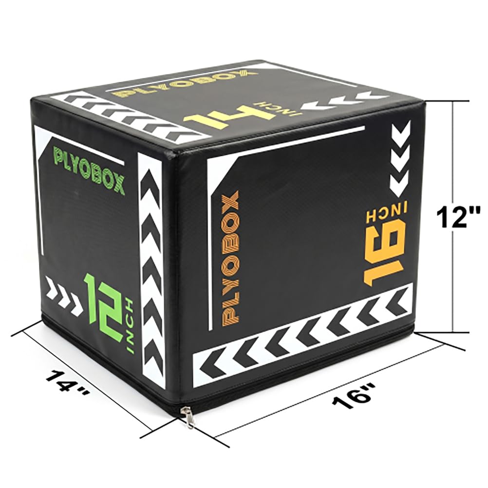 3-in-1 Soft Foam Plyometric Jump Box K458