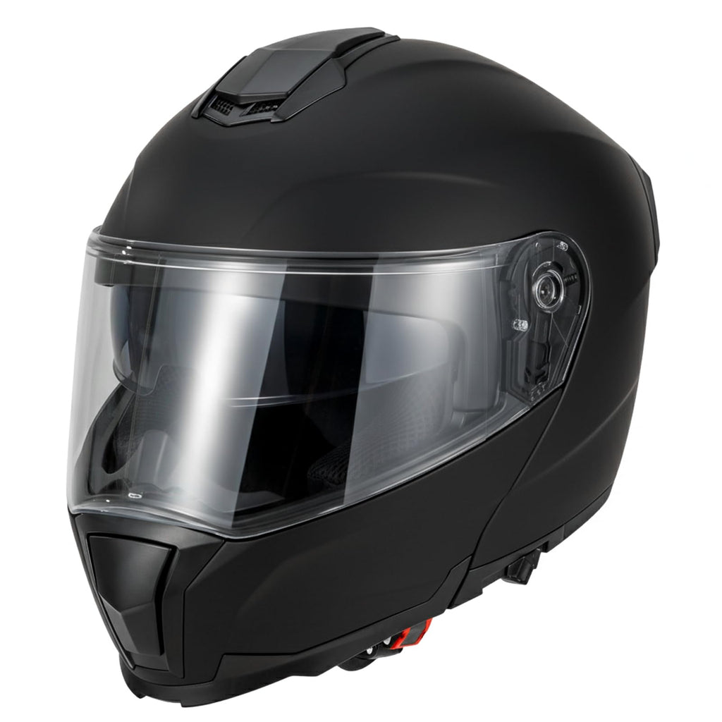 Modular Flip Up Motorcycle Helmet with Dual Visor O73199