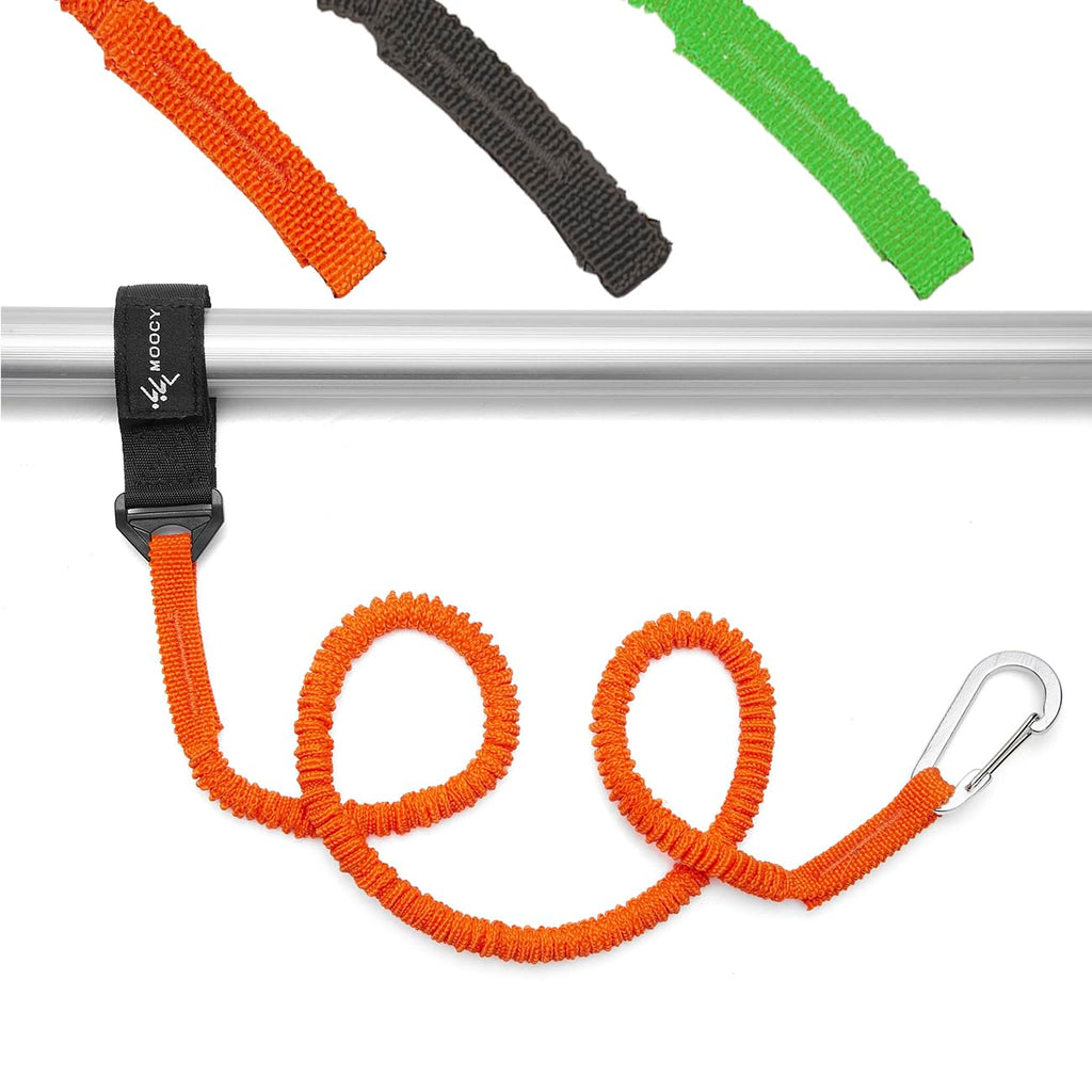 Kayak Paddle Leash Stretchable Coiled Lanyard O352761