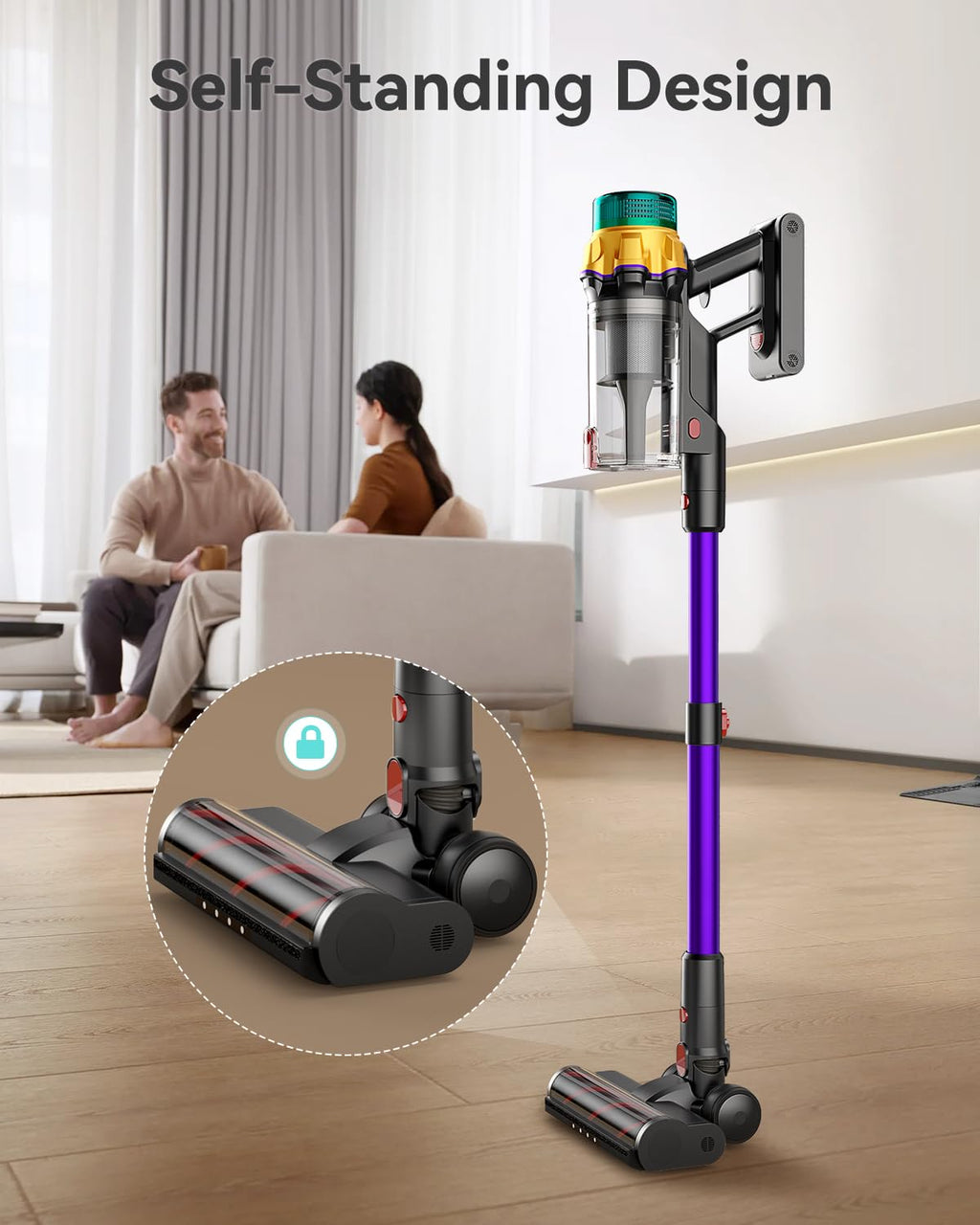 Cordless Stick Vacuum Cleaner 650W 60KPA L6865
