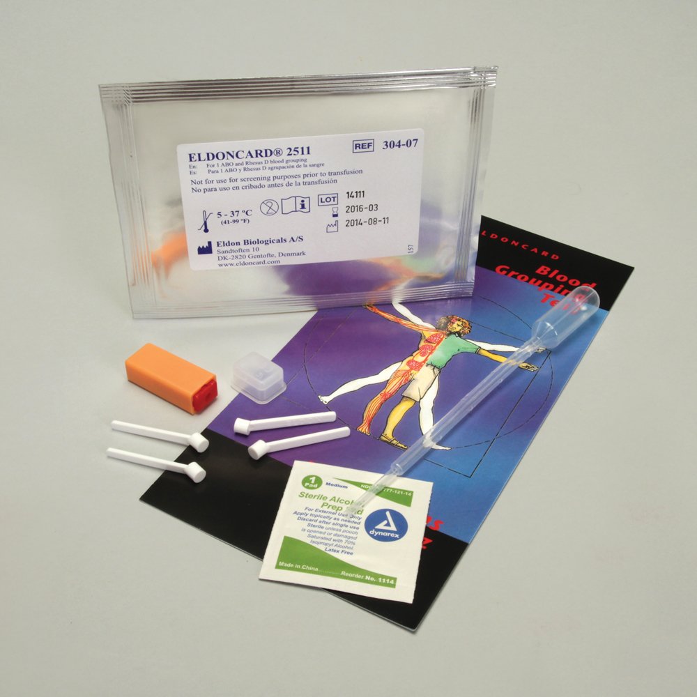 Blood Typing Kit ABO/RH H4972