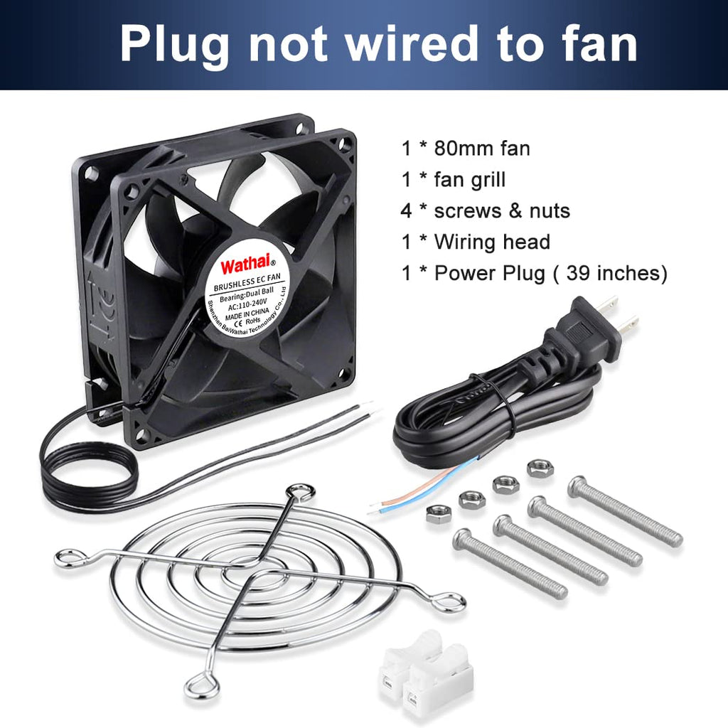 80mm EC Axial Brushless Cooling Fan R996