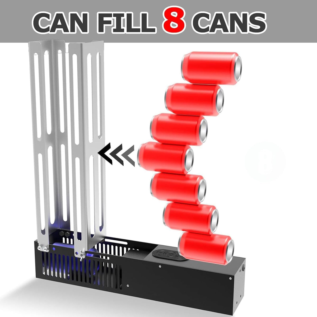 Wall Mounted Can Crusher for 12/16oz Aluminum Cans V4862