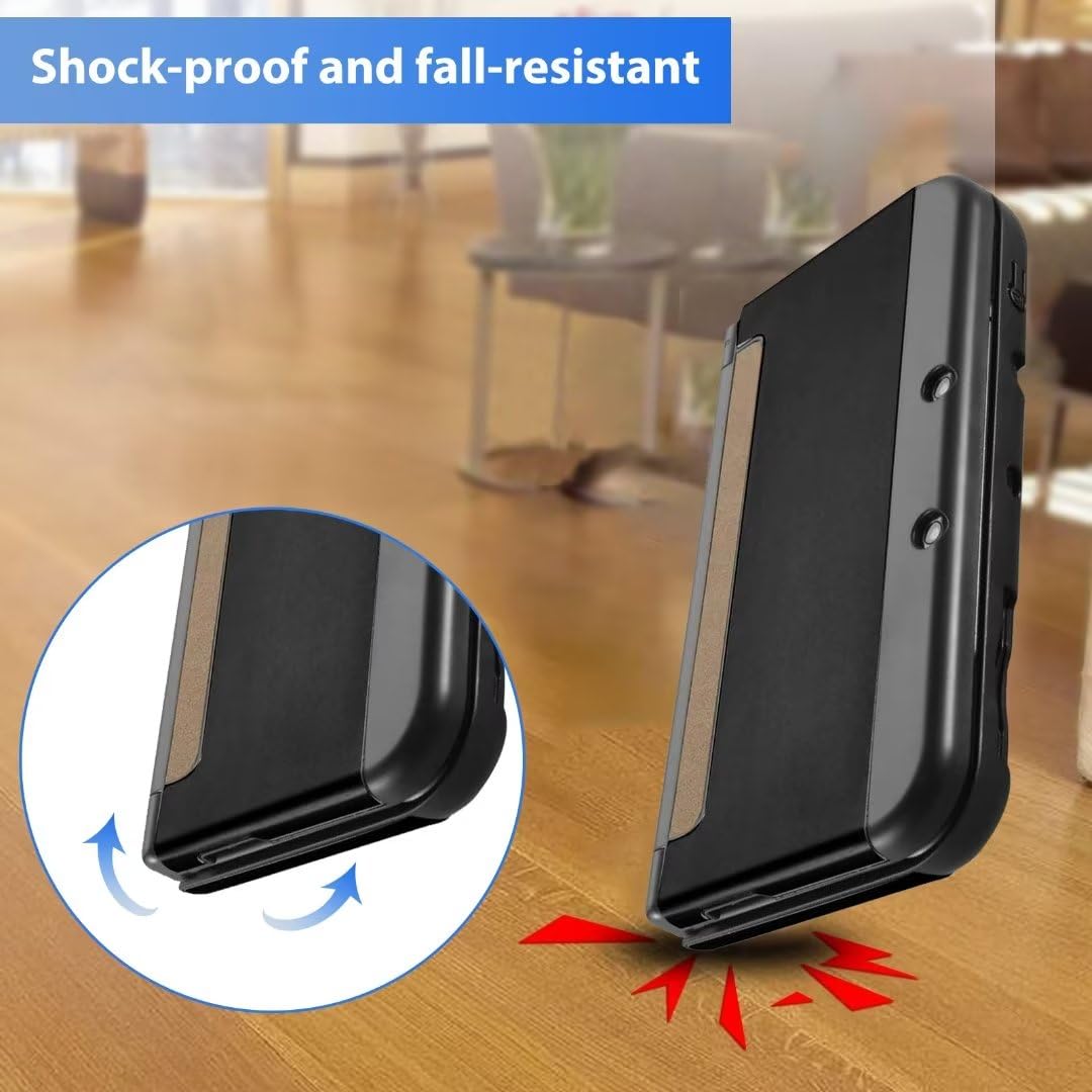 Black Shockproof Hard Shell Case for Nintendo 3DS LL XL L71862