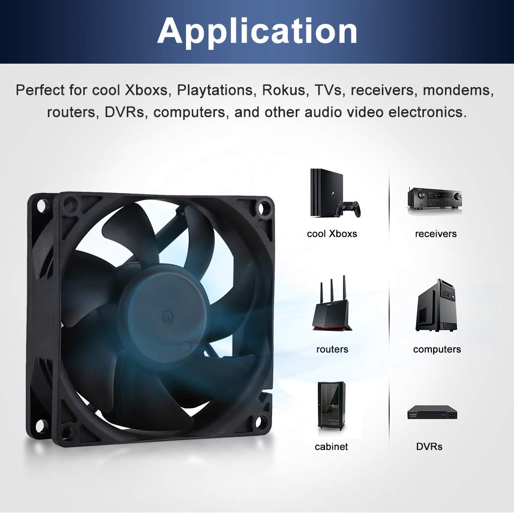 80mm EC Axial Brushless Cooling Fan R996