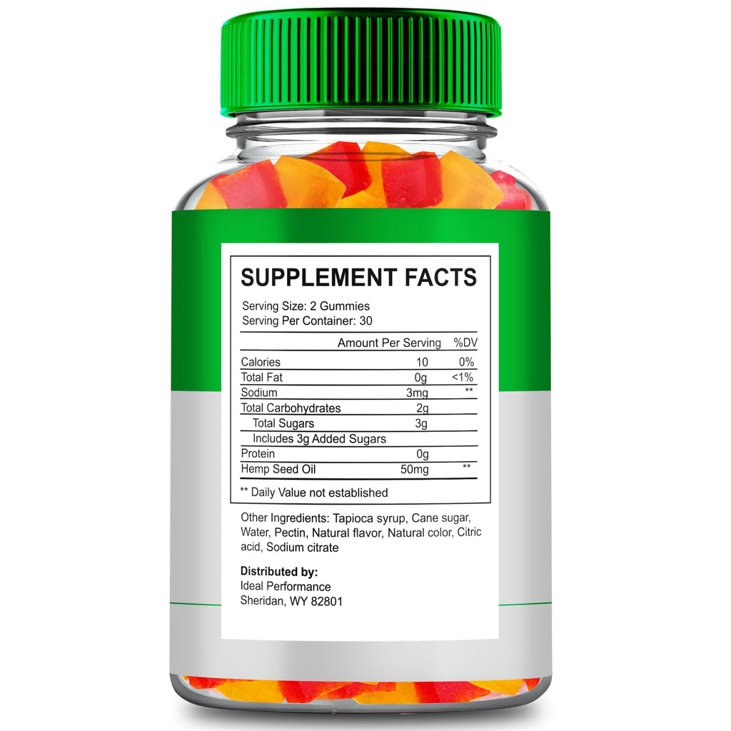 Hemp Gummies Maximum Strength All Natural 2 Pack L930971