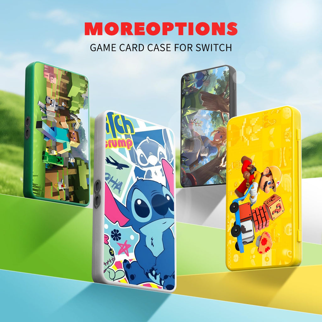 Switch Game Card Case Holds 24 Game Cards & 24 MicroSD H2560