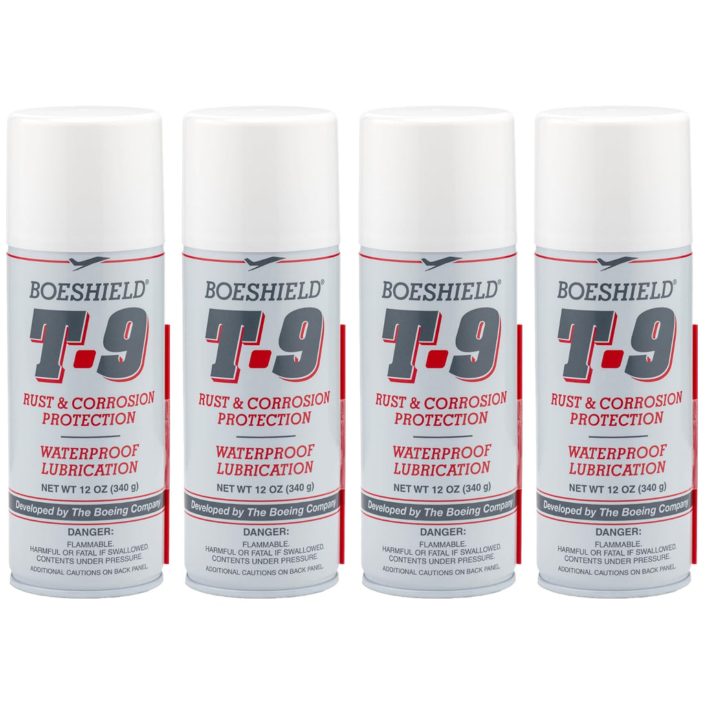 Waterproof Wax-Based Lubricant & Corrosion Inhibitor, 12 oz Aerosol, Pack of 4 K285787