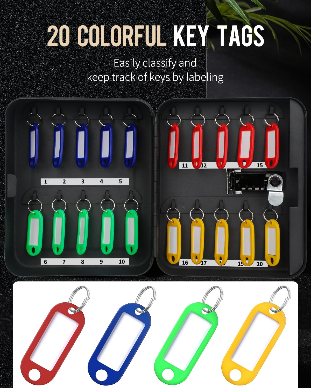 Steel Key Cabinet with Combination Lock O303295