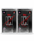 Football Trading Card Bundle, 2 Sealed Mega Box Packs, 16 Cards B757