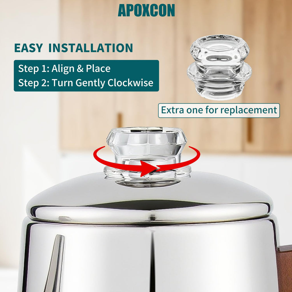 Electric Stainless Steel Coffee Percolator 8 Cup L929431