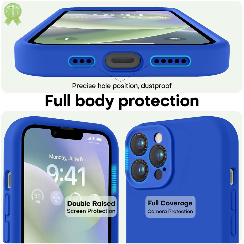 iPhone 13 Pro Max Silicone Shockproof Phone Case I2253