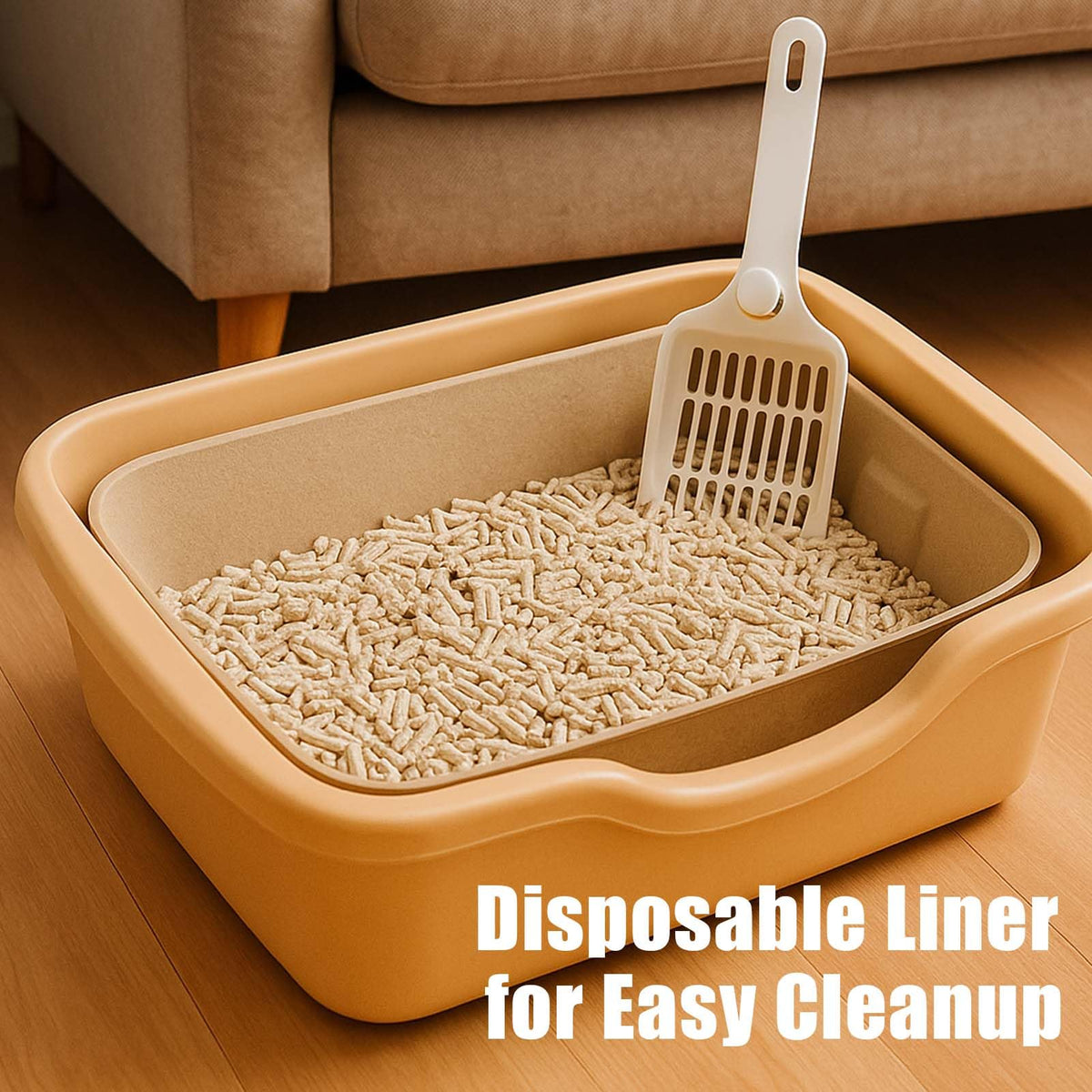 8 Pack Disposable Litter Boxes N781500