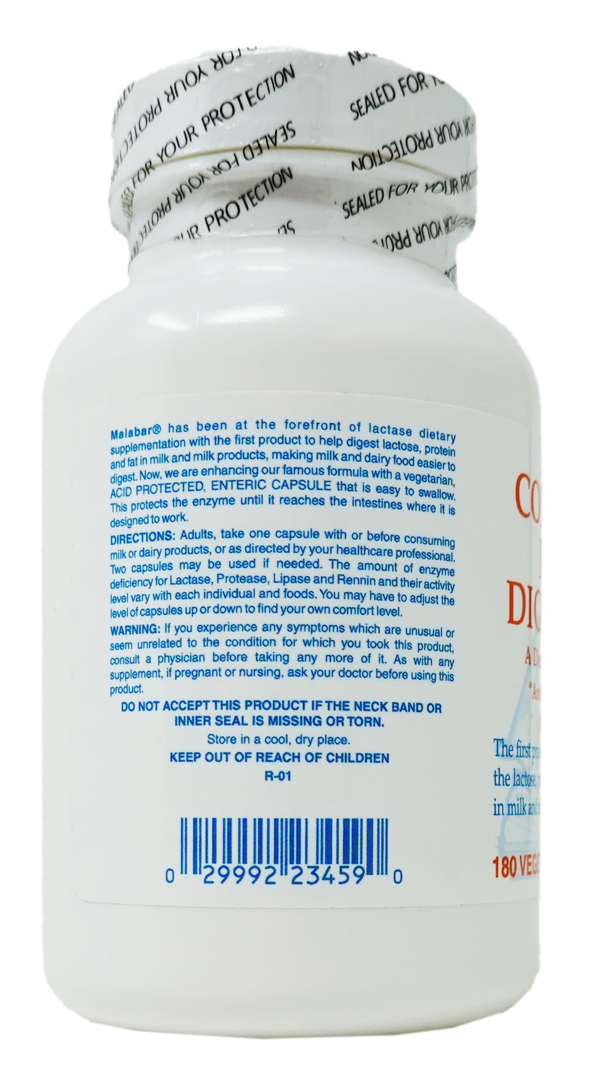 Milk Digestant 180 Count O91526