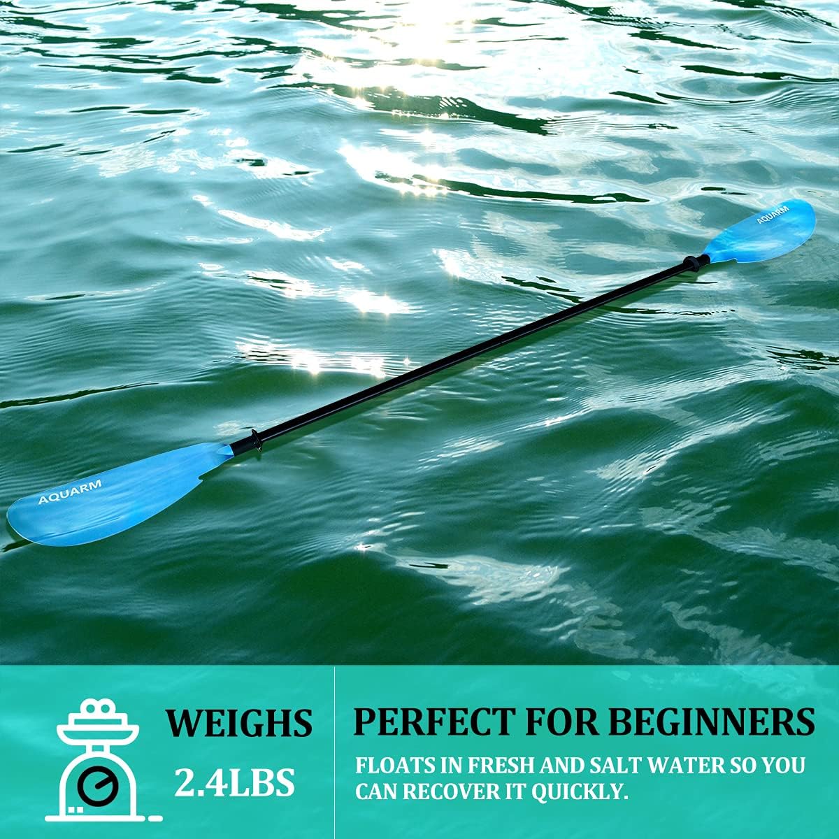 Adjustable Lightweight Kayak Paddle 231cm J314