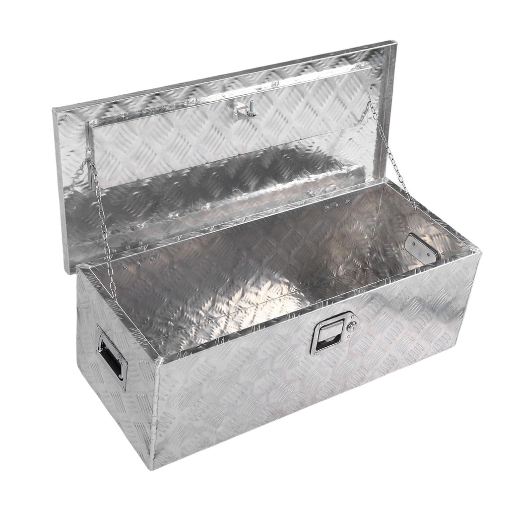 Aluminum Truck Bed Tool Box 30 X 13 X 10 in E8015