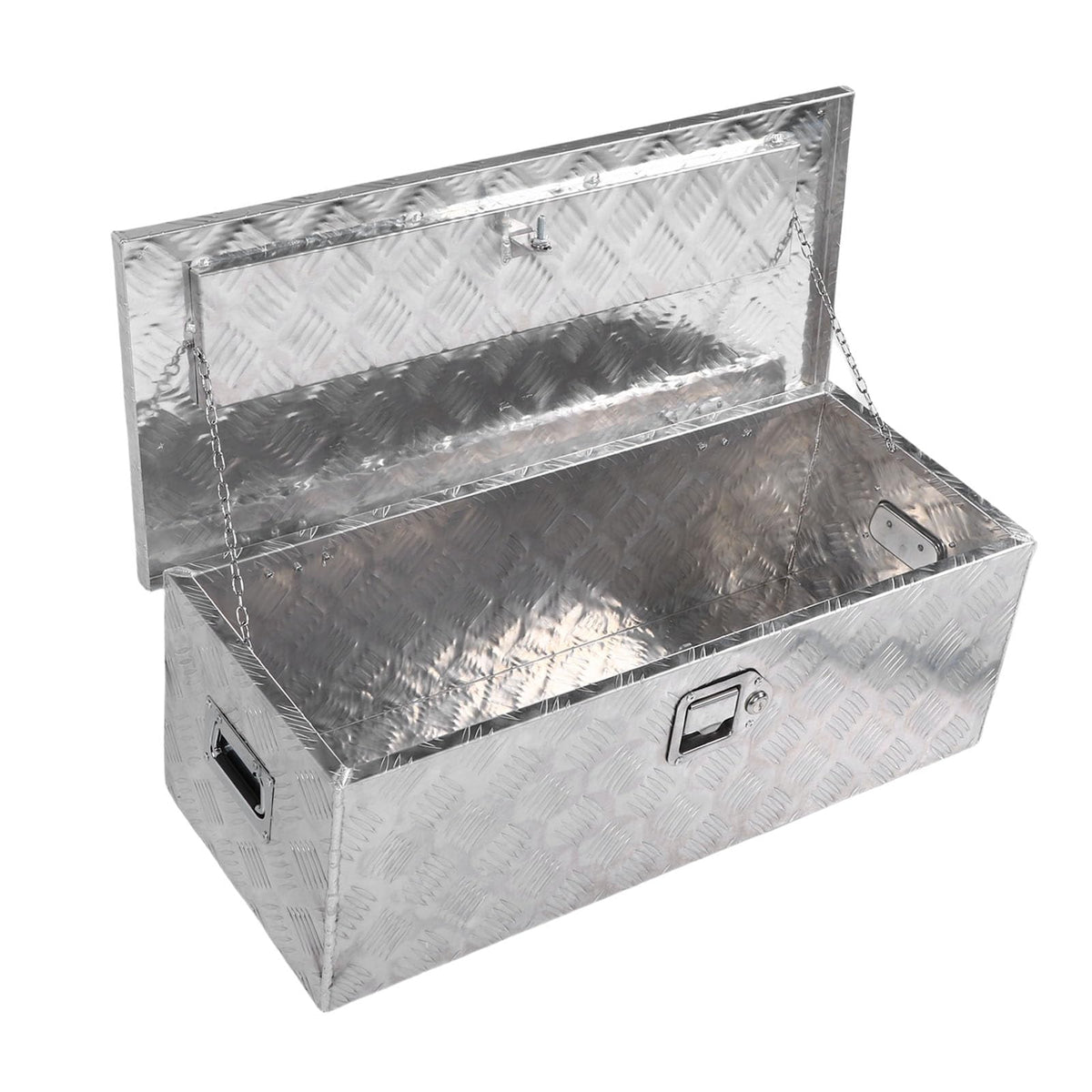 Aluminum Truck Bed Tool Box 30 X 13 X 10 in E8015
