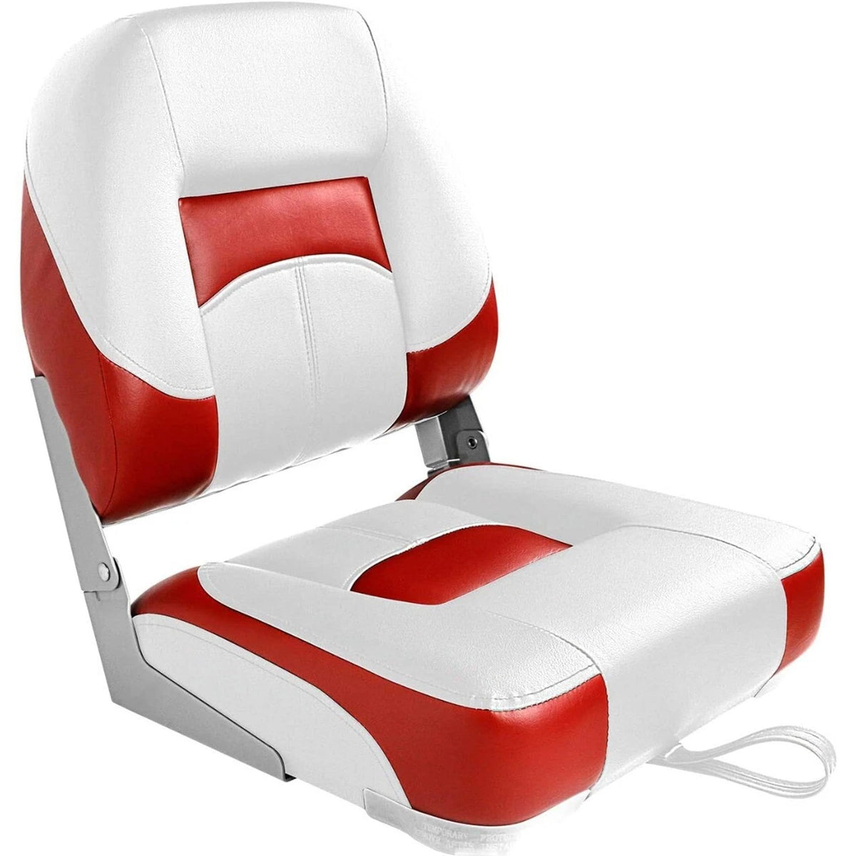 Two Tone Low Back Folding Boat Seat M8709