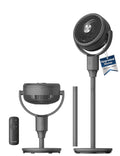 Grey Air Circulator Fan with Remote Y45007