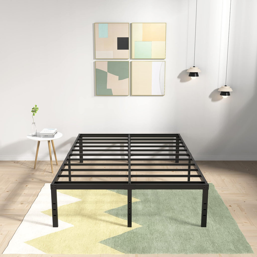 18 Inch High Queen Size Bed Frame with Storage S304771